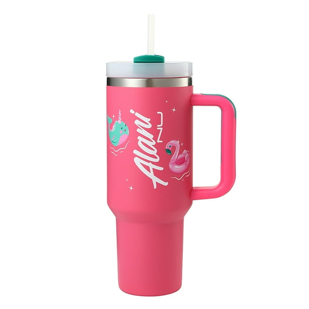 Alani Nu 40oz Travel Tumbler - Pink for Breakroom Beverages