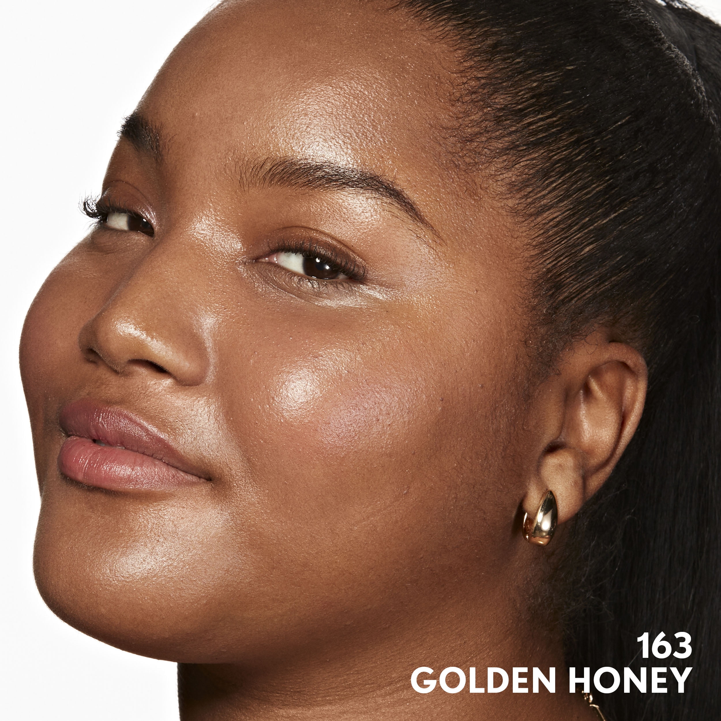 COVERGIRL Clean Invisible Liquid Foundation, 163 Golden Honey, 1.0 fl oz