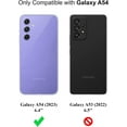 thumbnail image 2 of Case for Samsung Galaxy A54 5G (2023) Thin TPU Cover with Camera Protection Soft Interior Slim Flexible Phone Case for Galaxy A54 - Lilac, 2 of 13