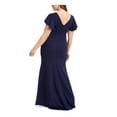 thumbnail image 2 of Betsy & Adam Womens Plus Scuba Scoop Neck Maxi Dress, 2 of 2