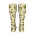 thumbnail image 6 of Kdxio Kiwi Ice Cream Funny Silky Novelty Funky Long Knee High Socks Soft 3D Print Cosplay Crazy Stockings for Men Women, 6 of 8