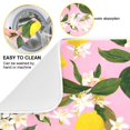 thumbnail image 4 of Iauyy Dish Drying Mat for Kitchen Counter, Super Absorbent & Hanging 16x18 / 18x24 Inch (S/M) Decorated with White Flowers, 4 of 8