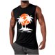 thumbnail image 2 of Camisetas de Algodón de Cuello Alto para Mujeres Pullover Deportivo de Alta Elasticidad sin Mangas, Cuello Redondo Tanque de Fitness para Entrenamientos Y Ocasional, 2 of 7