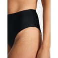 thumbnail image 3 of Time and Tru Women's and Women's Plus Size High Rise Bikini Bottoms, Sizes XS-3X, 3 of 5