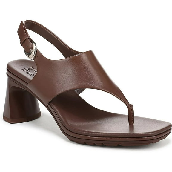 Naturalizer Women's Navi Slingback Dress Sandal Cappuccino Brown Leather 12M