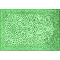 thumbnail image 1 of Ahgly Company Indoor Rectangle Persian Emerald Green Traditional Area Rugs, 5' x 7', 1 of 4