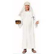 Biblical Times Religious White Wiseman Costume Robe Child Christmas Manger Boys