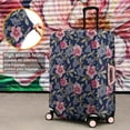 thumbnail image 4 of Pioneer Flower Floral Print Pattern Luggage Cover Fashion Suitcase Cover Baggage Covers Fit 25-28 Inch Luggage (Go Travel), 4 of 5