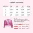 thumbnail image 7 of Hansber Kids Girls Shiny Metallic Long Sleeve Jacket Hip Hop Jazz Dance Crop Top Rave Party Festival Coat Outerwear Pink 10, 7 of 7