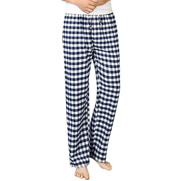 Men's Pajama Pants Comfy Mens Plaid Pajama Pants 100 Cotton Pajama