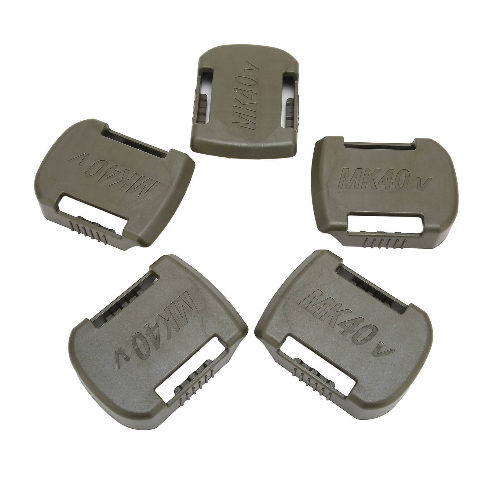 Power Tool Battery Holder, ABS Safe Easy Installation Portable Li Ion