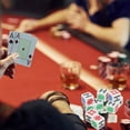 thumbnail image 4 of 6 Sided Poker , Poker  Lightweight Impact Resistant 20 Pieces  for Party, 4 of 7