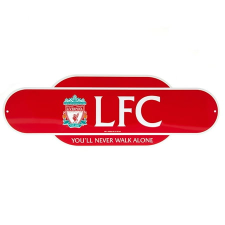 Liverpool FC You´ll Never Walk Alone Retro Plaque | Walmart Canada
