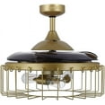 thumbnail image 7 of Fanaway 51104101 Sheridan 48-inch Satin Brass AC Ceiling Fan with Light, 7 of 7