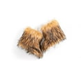 thumbnail image 6 of IXU Faux Fur Boot For Women Furry Fluffy Comfy Plush Warm Outdoor Mid-Calf Boots with Round Toe, 6 of 6