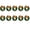 A, variant on 10 Pcs Christmas Wreath Cupcake Toppers with Bow,Mini Grass Circle Christmas Bells Cupcake Picks,Christmas Cupcake Topper Picks Winter Cake Toppers for Xmas Birthday Party Dessert Decor,A