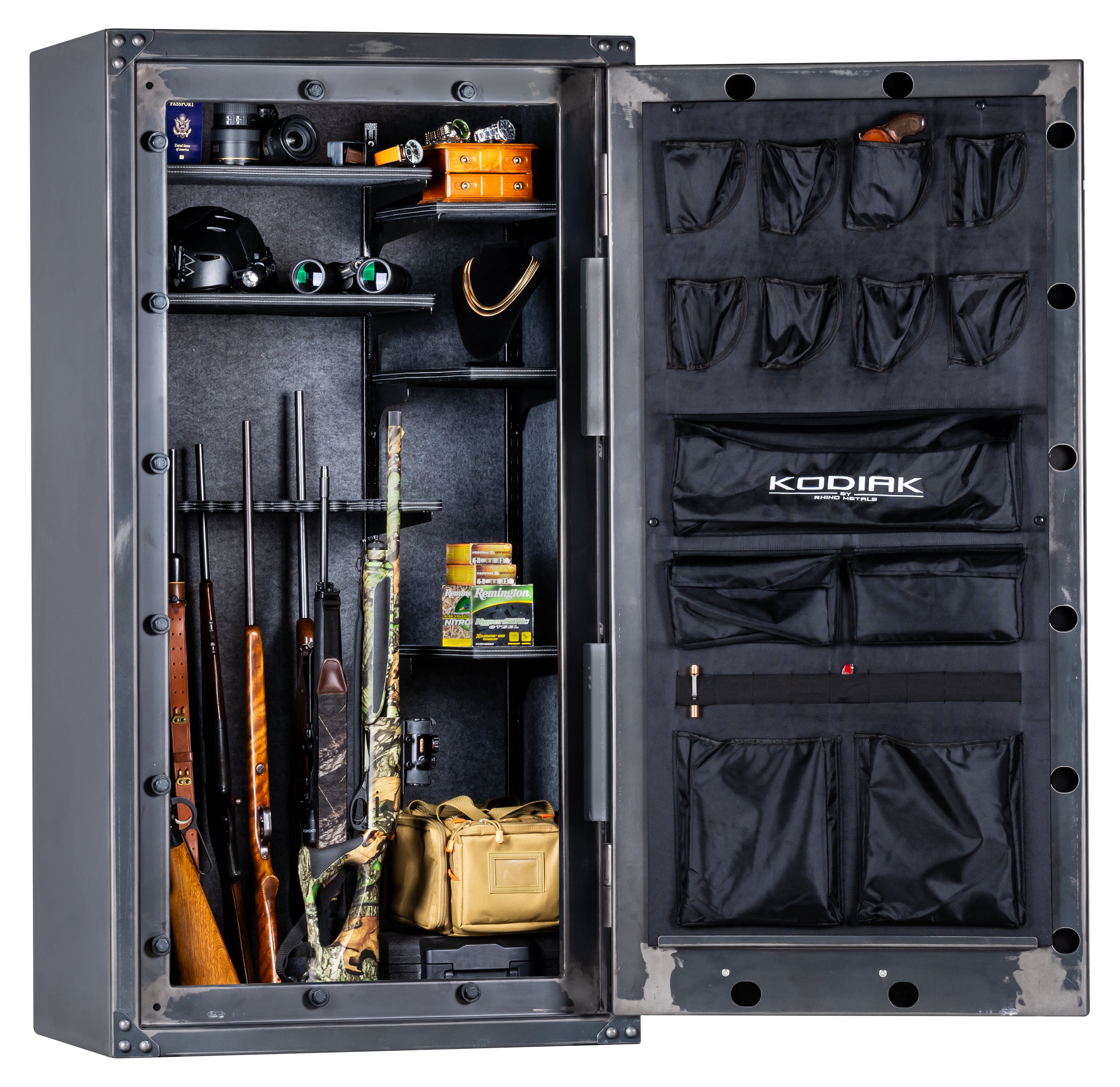 Kodiak Home Gun Safe for Rifles & Pistols | KSXR6736 by Rhino Metals with New SafeX Security System