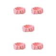 thumbnail image 1 of Sonducket Bandas para el cabello Banda elástica para el sudor de cara Diadema de vellón de coral Artículos para el hogar para maquillaje de spa Rosa claro 5piezas Sonducket CBP256667, 1 of 5
