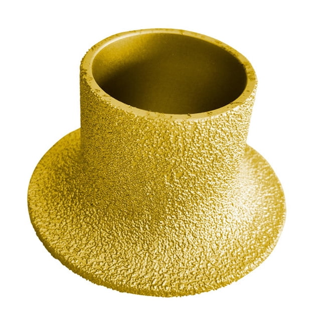 Disco abrasivo para muela de hormigón, accesorio lateral francés, disco de lijado de perfil de borde de amoladora de copa de diamante para amoladoras 40mm Sunnimix Muela