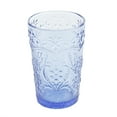 thumbnail image 3 of The Pioneer Woman Amelia Blue Glass Tumbler, Set of 4, 3 of 5