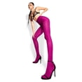 thumbnail image 2 of Malla Media Pantimedia Microfibra Para Dama Licra 3d Sexy 3 Piezas Fucsia Unitalla, 2 of 6