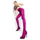 thumbnail image 2 of Malla Media Pantimedia Microfibra Para Dama Licra 3d Sexy 3 Piezas Fucsia Unitalla, 2 of 6