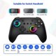 thumbnail image 2 of SW-01146-B For Nintendo Switch Pro Wireless Game Controller for Switch Pro Back Button Wake Function, 2 of 5
