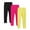 Hot Pink, variant on CQONEPT 3 Pack Girls Jogger Pant Lounge Stretchy Tights Dance Pant Soft Athletic Workout Yoga Pants Black 3 Years