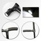 thumbnail image 4 of Negro - Bastón plegable de 1 pieza, bastón plegable LED, bastón para caminar, mango de gel ergonómico, fácil de plegar - Diseñado para hombres, mujeres, ancianos., 4 of 5