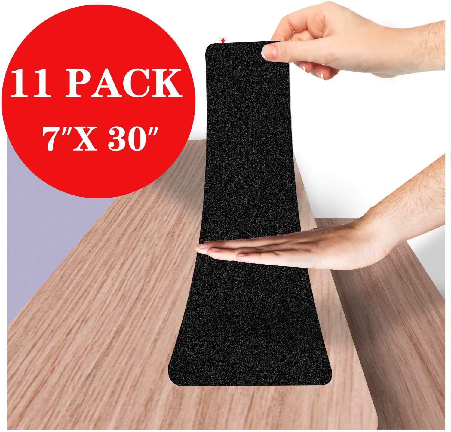 Stair Treads Non-Slip Tape Anti Slip Strips Carpet Tread Pads For Steps 7 Pack 