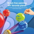 thumbnail image 2 of Astronomy Science Experiment Hand-Painted Color Planet Eight Planets with Projection Function Solar System Toy Color Painting Planet (1092) With Projection Function, 2 of 8