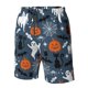 thumbnail image 4 of Balery Halloween Traje de Baño Estilo Hawaiano para Hombre, Shorts de Secado Rápido con Bolsillos-Large, 4 of 6