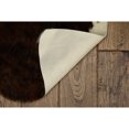thumbnail image 5 of Contemporary Home Living 3.75' x 5' Brindle Animal Printed Faux Cowhide Area Throw Rug - Brown and, 5 of 7