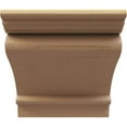 thumbnail image 2 of 10"W x 10"D x 10"H Wide Mayflower Rough Cedar Woodgrain TimberThane Corbel, Primed Tan, 2 of 6