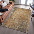 thumbnail image 6 of Addison Rugs Mayfield Premium Machine Washable Transitional Abstract Copper Rectangle Rug, 10' x 14', 6 of 6
