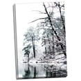 thumbnail image 2 of Gango Home Decor Shelly Lake in Winter I by Alan Hausenflock (Ready to Hang); One 24x36in Hand-Stretched Canvas, 2 of 4