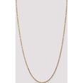 thumbnail image 2 of 14K Yellow Gold 2.5mm D/C Milano Rope Chain (30 X 2.5) Made In Peru mil045-30, 2 of 5