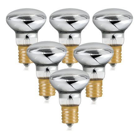 HIBIBUD 6-Pack Lava Lamp Bulb 120V R39 E17 30W Reflector Type Bulb - Replacement Bulbs for Lava and Glitter Lamps with Dimmable,Soft Warm White Glow,Long Life,High Temp Resistance