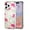 Rose Flower, variant on for iPhone 13 Pro Case Clear Flower Floral Women Girl Cute Phone Case Aesthetic Soft Slim Black Shockproof Protective Cover for iPhone 13 Pro Crystal Colorful Floral,Yellow Flower