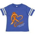 thumbnail image 3 of Inktastic Cure- Kidney Cancer Awareness orange ribbon Boys or Girls Toddler T-Shirt, 3 of 5