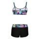 thumbnail image 5 of WILLBEST Bikini de Dos Piezas Con Estampado Tropical Para Mujer, Traje de Baño Dividido, Top Corto Con Pantalones Cortos, Traje de Baño de Dos Piezas, 5 of 5