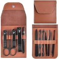thumbnail image 1 of Juego de cortaúñas de 12 uds, cortaúñas de acero inoxidable, tijeras para uñas profesionales, Kit de pedicura y manicura, herramientas para quitar cutículas, 1 of 5