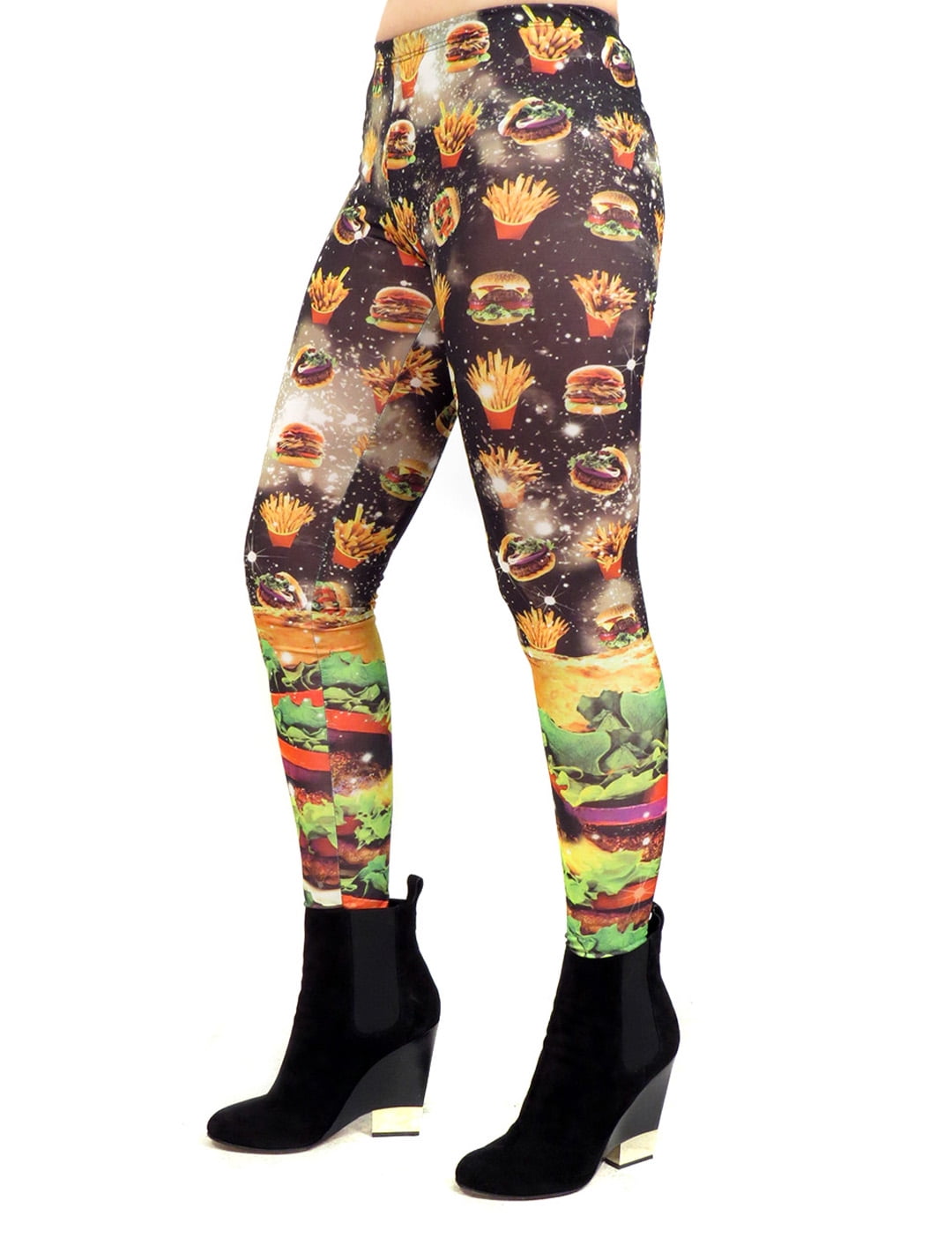Turkey Pants Fried Chicken Leg Pants Novelty Loose Leggings for Thanksgiving Party Favors