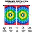 thumbnail image 2 of Blackout Kids Curtains,Colorful Tie Dye Circle Pattern Childrens Insulated Curtains Set Of 2,Bedroom Essentials,Toddler Room Decor 52"x84", 2 of 5