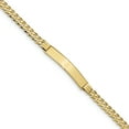 thumbnail image 1 of 14K Curb Link ID Bracecet (Weight: 9.46 Grams, Length: 7 Inches), 1 of 3