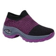 thumbnail image 4 of 1 par de zapatos deportivos de suela gruesa para mujer, zapatos con amortiguación de aire, zapatos transpirables, 4 of 8