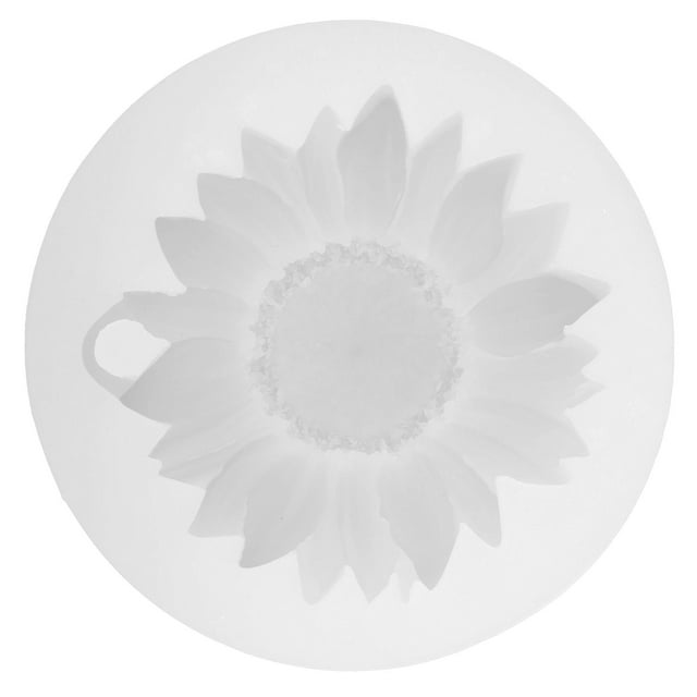 Molde de silicona, moldes de fondant para tartas de girasol, moldes para dulces, molde para hornear, diseño aerodinámico