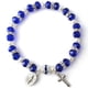 thumbnail image 4 of Pulsera elástica con cruz de cristal de Europa y Estados Unidos, pulsera con cuentas de cristal con sentido de la mano, 4 of 5