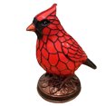 thumbnail image 1 of Bewildely Lámpara de cardenal, lámpara de decorativa de resina con forma de pájaro rojo, ideal para mesita de noche, sala de estar, Iluminación y accesorios, 1 of 6