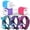 3pcs Blue+Purple+Pink, variant on KIGPOZI USB Wall Charger, 3 Pack Type C Charger Block with 10FT Type C Cable Cord USB C Charging Cable USB to Usb C Cable, Android Charger USB Charging Block USB Brick USB Plug Adapter[Multicolor]